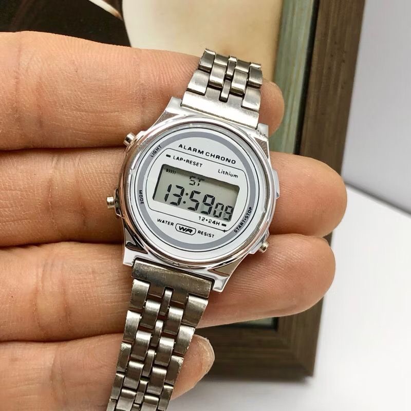 Relógio Led WR REDONDO MINI De Pulso Digital Feminino presente para mulher