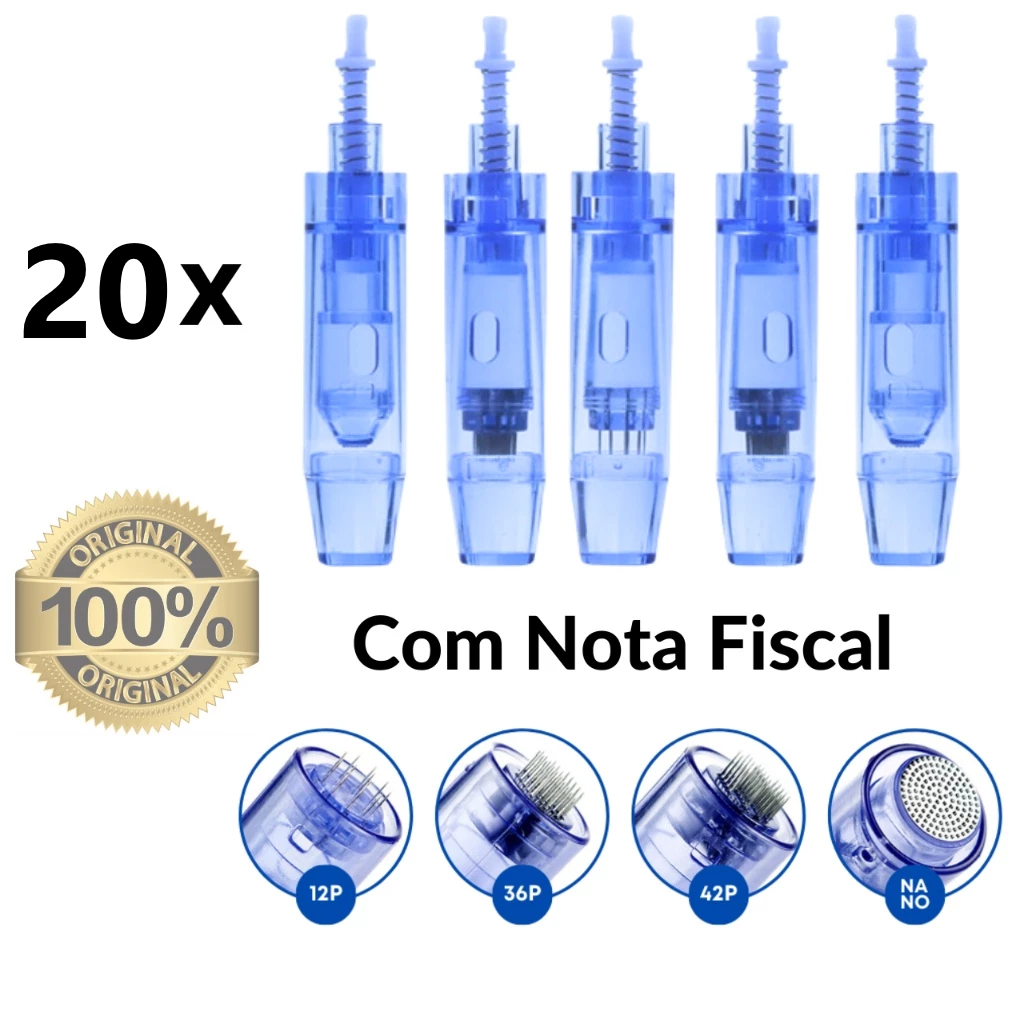 Cartuchos Dermapen 3, 12, 36, 42, Nano, Micro Agulhas Envio Rapído 24h