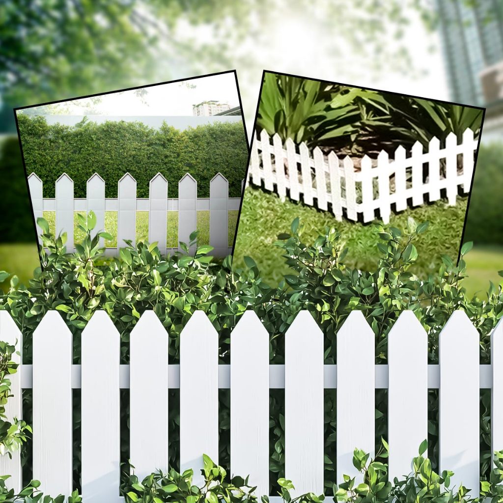Kit 18 Cercas Plástica Decorativa Jardim Inglês A MAIOR DO MERCADO