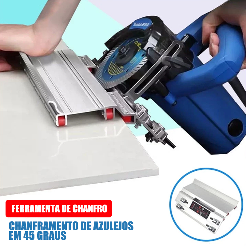 Máquina de corte angular de 45° para azulejos