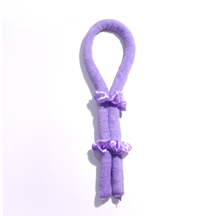 Modelador De Cachos Faixa Babyliss Micro Fibra + Scrunchies Ju Leme Hair