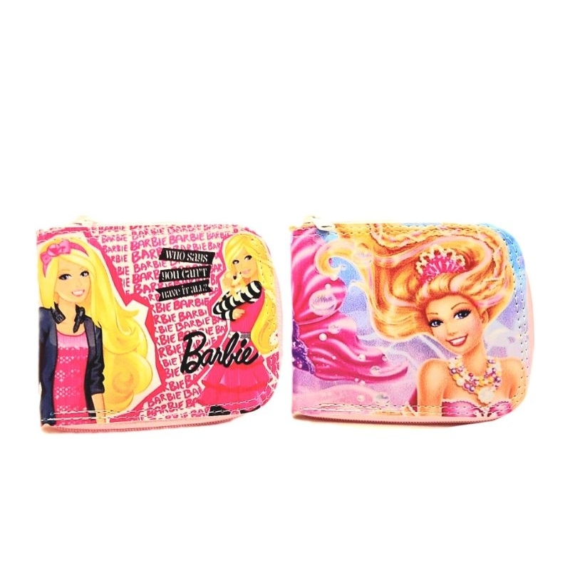 Carteira Infantil Barbie – Modelo Rosa com Zíper | Lançamento do Filme | Meninas