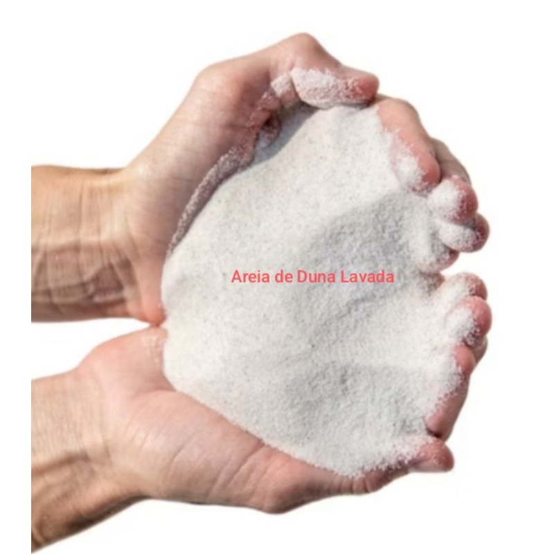 AREIA DE DUNA LAVADA 2KG