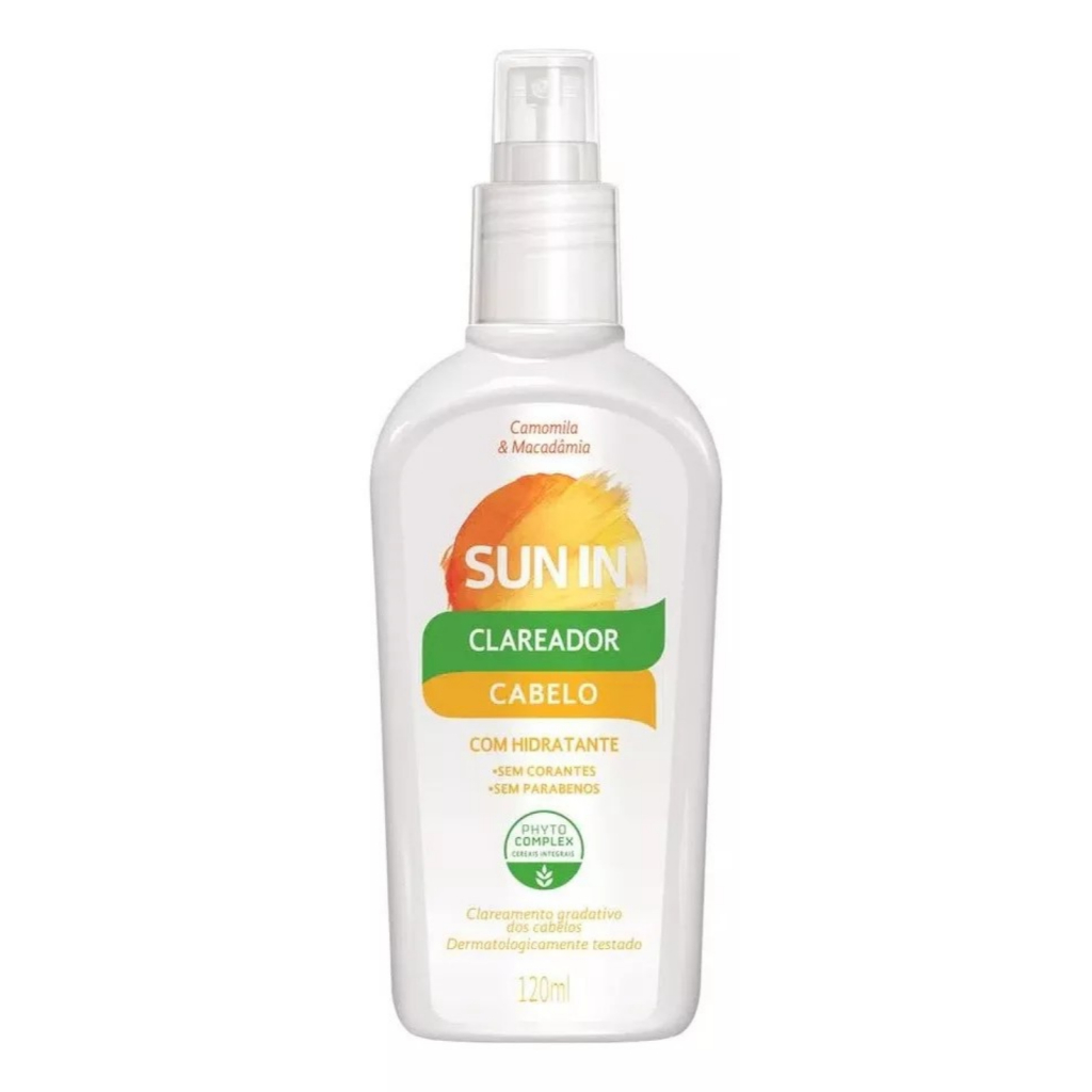 Clareador Hidratante Capilar Cabelos Sun In Phytoervas 120ml