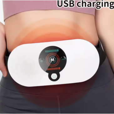 Máquina de emagrecimento cinto de massagem abdominal anti-celulite massageador feminino queimador de gordura