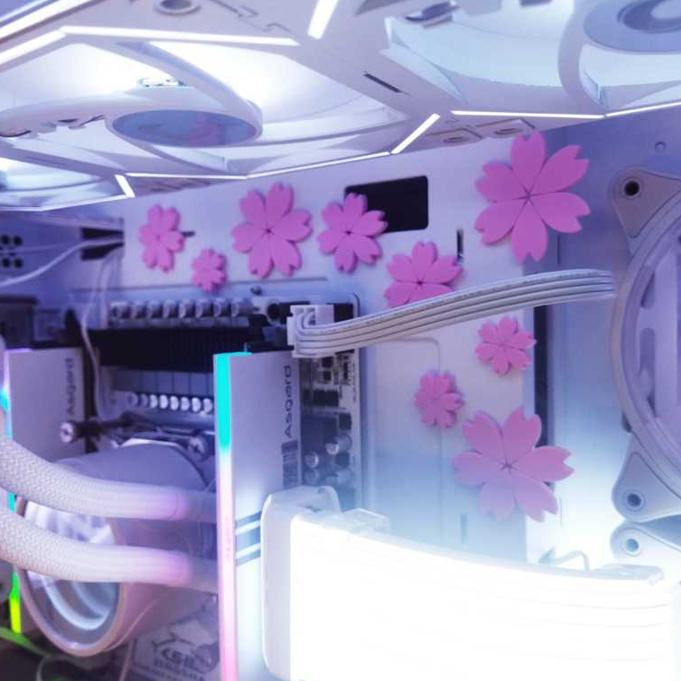 Flor Sakura Para PC Customização Para Setup Sakura Com Ima 9 uni