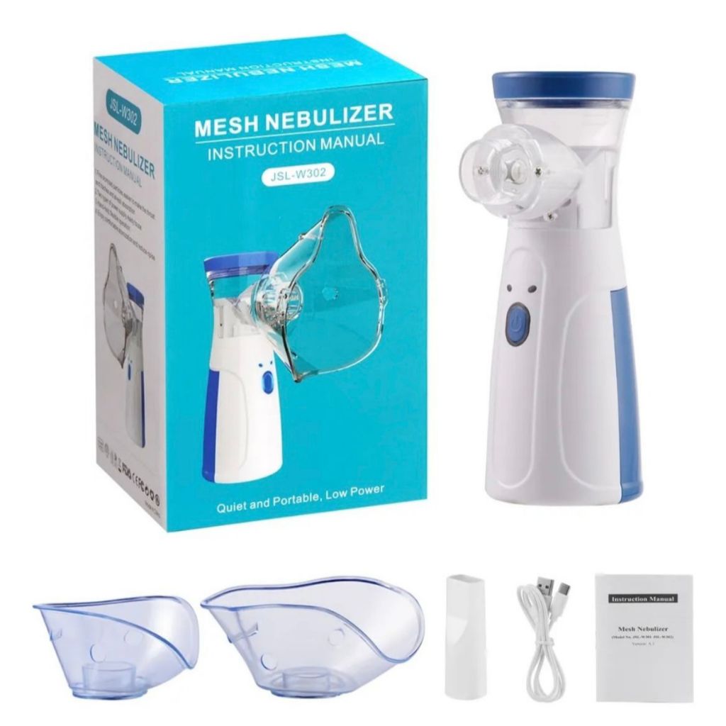 Nebulizador e Inalador Portatil Ultrasonico Adulto e Infantil