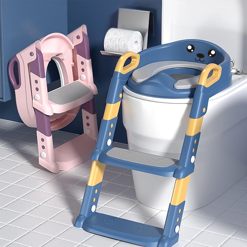 JOYA KID Troninho infantil Assento Redutor Infantil com Escada para Vaso Sanitário
