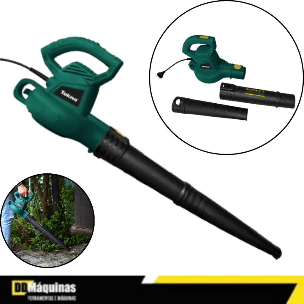 Soprador de Folhas 2000W 660m³/h B2000E 220V - TEKNA
