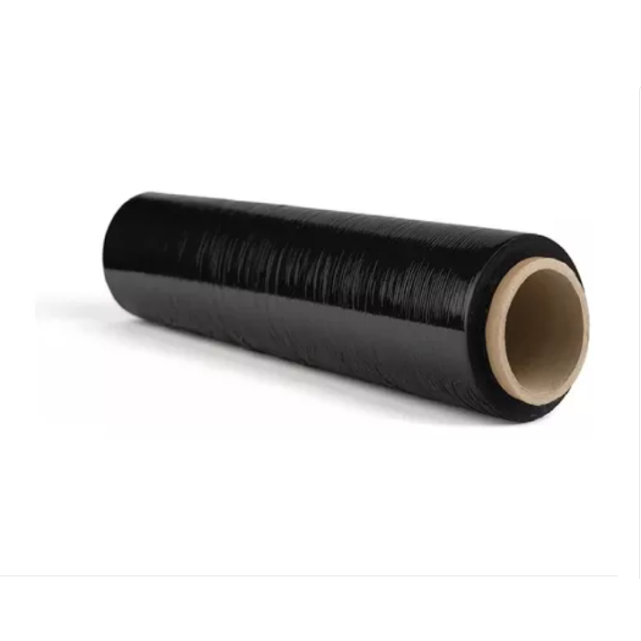 Bobina Filme Stretch Preto Tubete 500x30mic C/ 200m 2kg