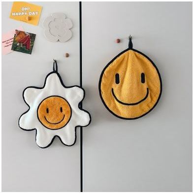 Conjunto de Toalhas de Cozinha Salda Smile (Flor+Feliz)