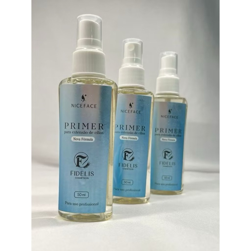 Primer Limpador Fidelis 50ml Extensão de Cílios