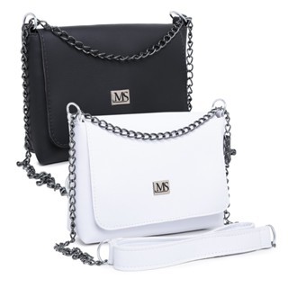 Kit 2 Bolsa Feminina Balada Tira Colo De Ombro Transversal Corrente ENVIO IMEDIATO