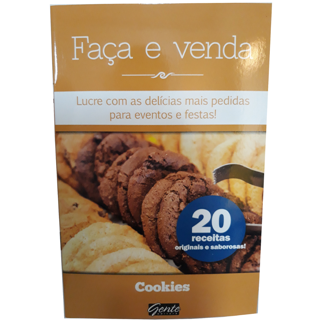 Livro: Faça e Venda - Cookies (Novo, Lacrado)