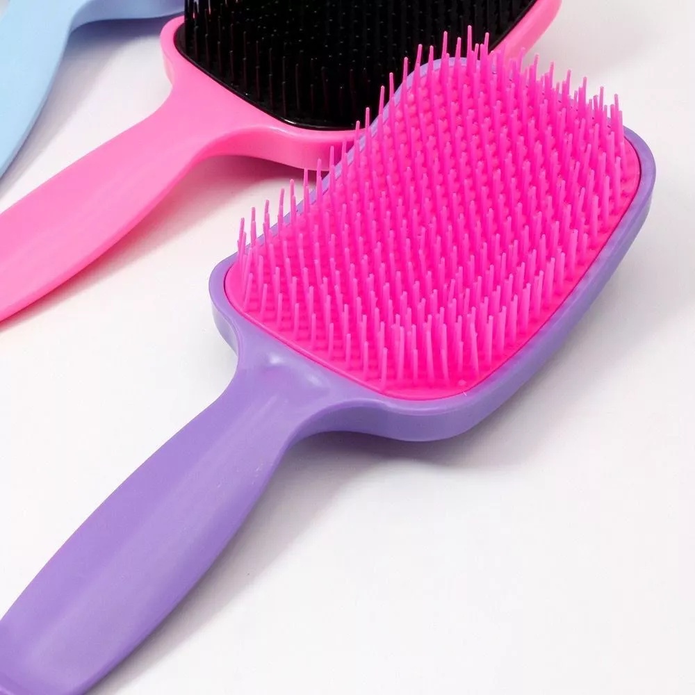 Escova de Cabelo Raquete Flex Almofadada