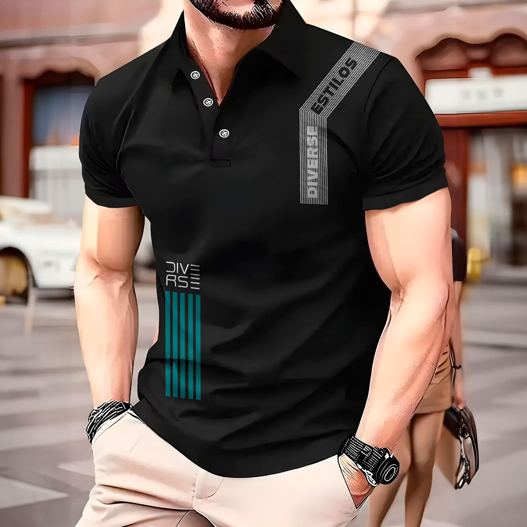 Camisa Polo Diverse Sport Street Malha Piquet