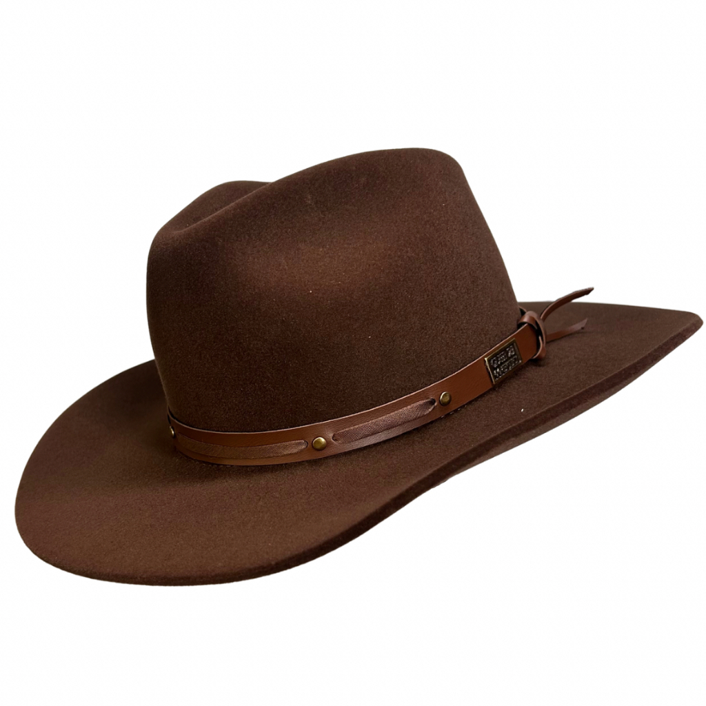 Chapéu Gustavo Lima Country Cowboy E Cowgirl 2.0 Café Aba 9 Cm