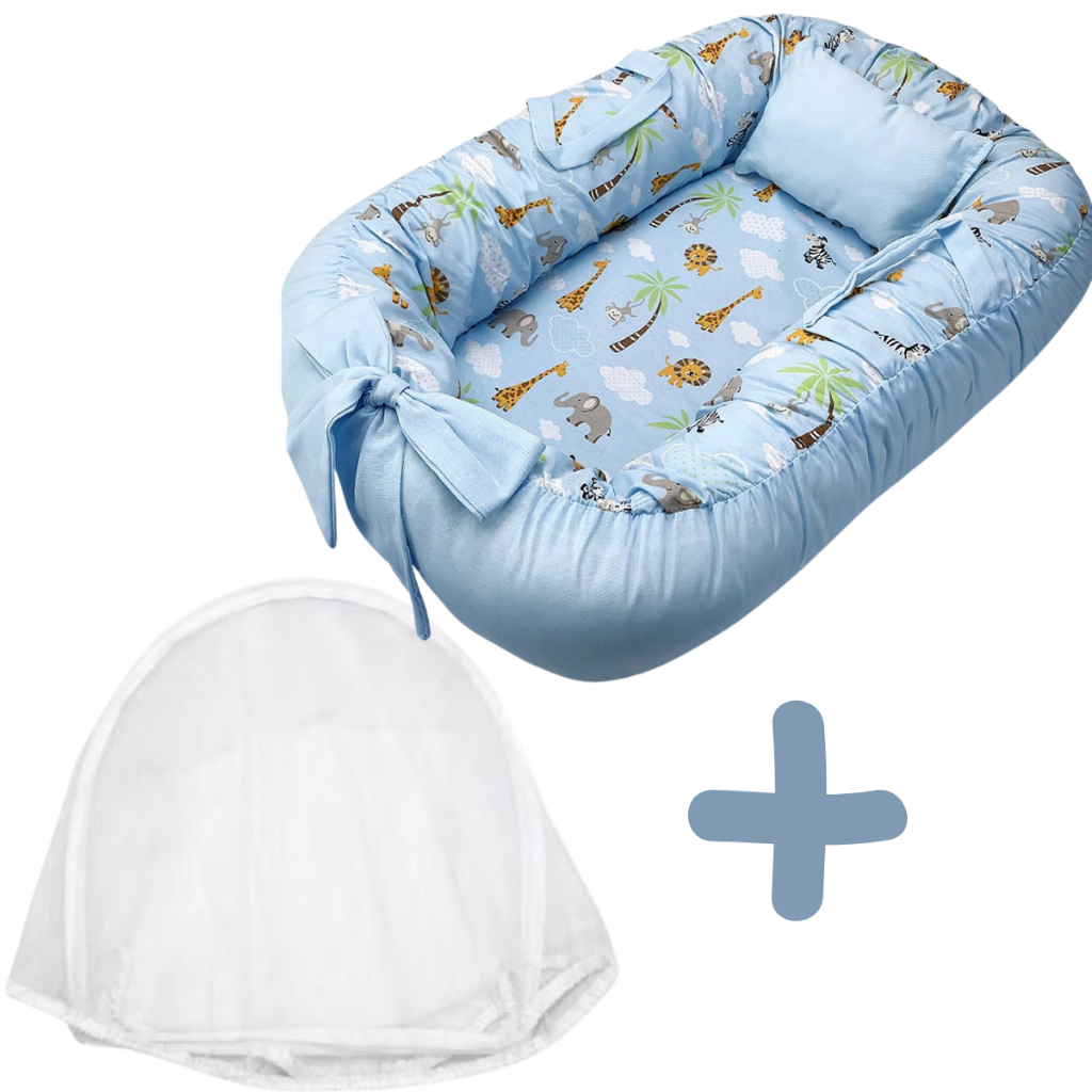 Ninho redutor Com Mosquiteiro Enxoval Bebê