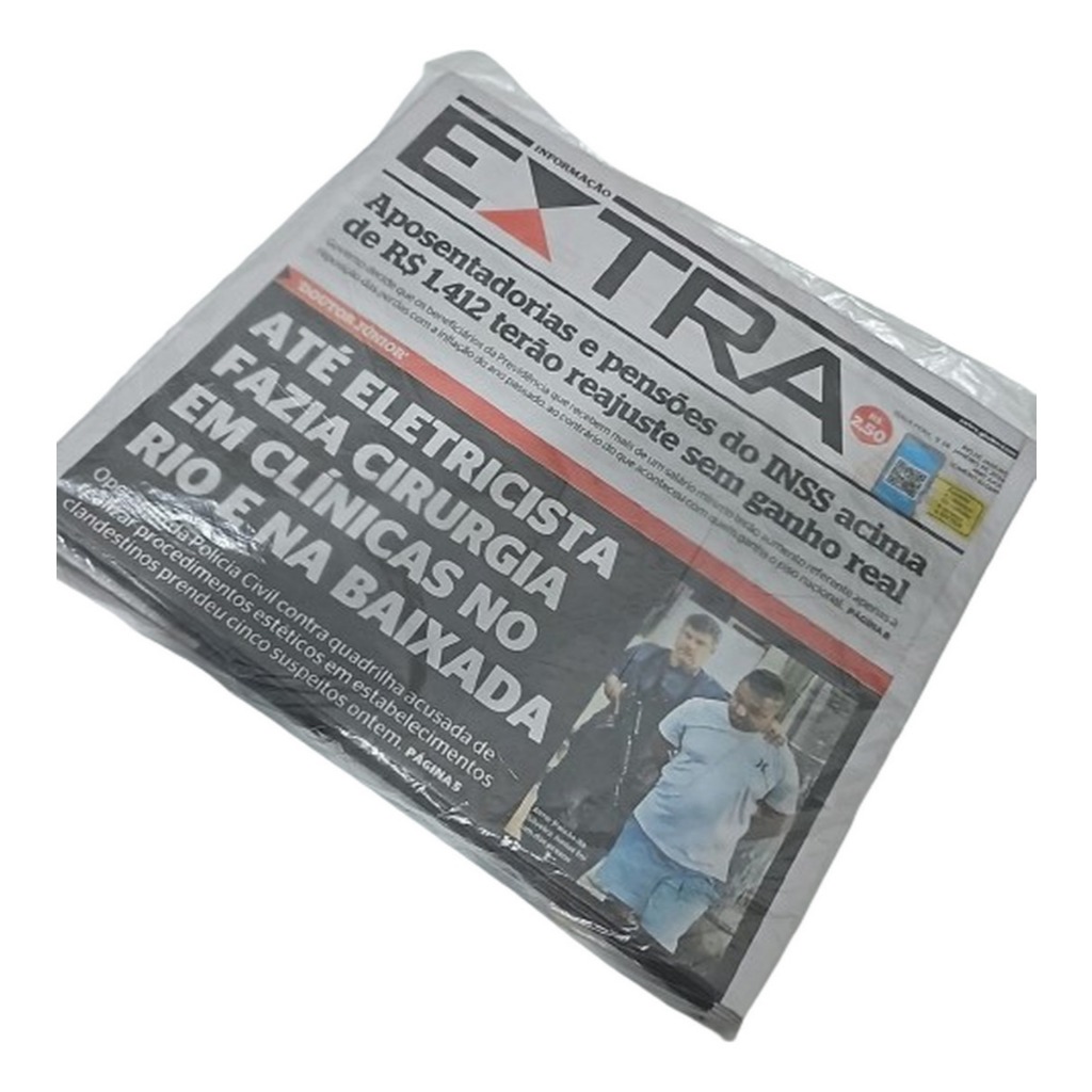 Jornal Para Pet Pacote 1 Kilo 180 Folha Escrito Reciclado Embalar Mudanças, Vidraceiros, Serviço de Funilaria  PETs