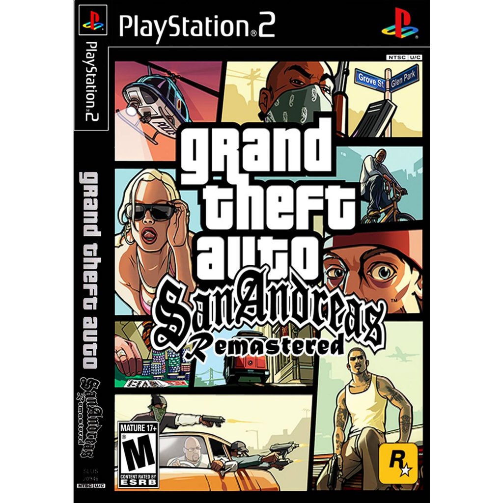 GTA San Andreas Remasterizado - Ps2