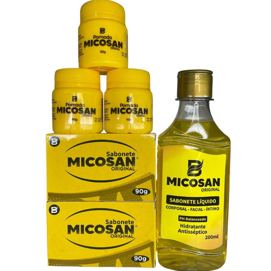Kit Micosan Clareador Original Com Certificado.