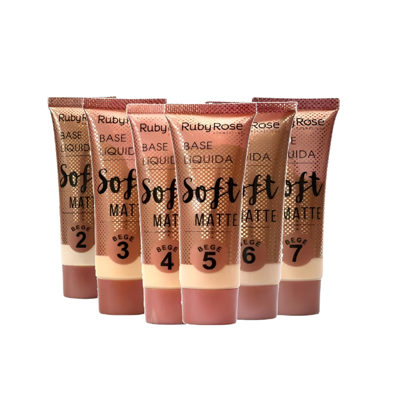 Base Líquida Soft Matte 29 ml Ruby Rose
