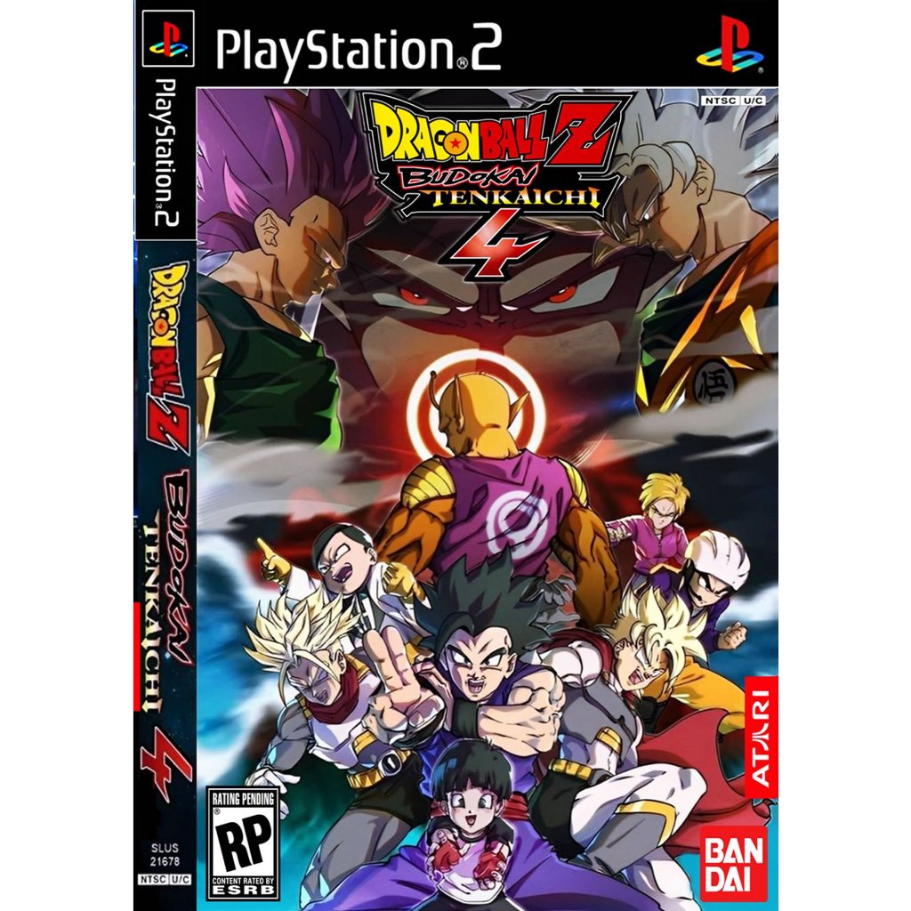 Dragon Ball Z Budokai Tenkaichi 4 V4 Dublado BR - Ps2