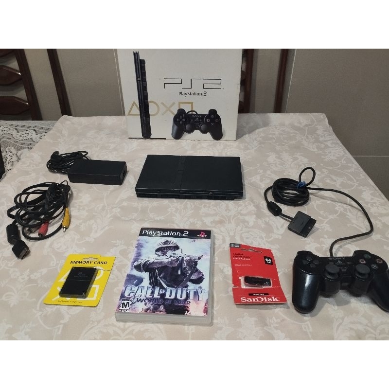 PlayStation 2 SCPH 7011 com opl de 64gb