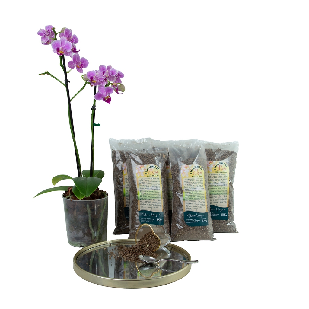 Adubo Orgânico Bokashi Segredinho da Rose - Fertilizante Natural Plantas, Hortas, Flores, Árvores, Orquídeas, Suculentas