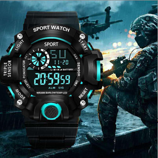 Relógio De Pulso Digital Masculino SPORT Esportivo a Prova d 'Água