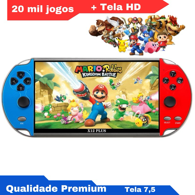 Console portátil x12 plus Premium 7,0