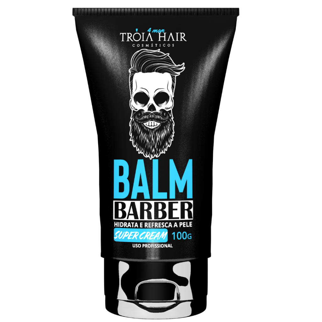 Pós Barba Balm Tróia Hair 100ml Original Envio Imediato