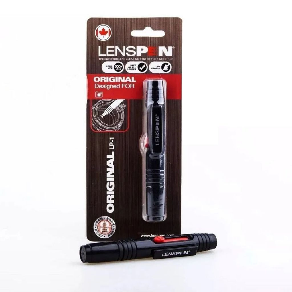 Caneta Lenspen LP-1 para Limpeza de Lentes Fotográficas Filtros e Câmeras DSLR