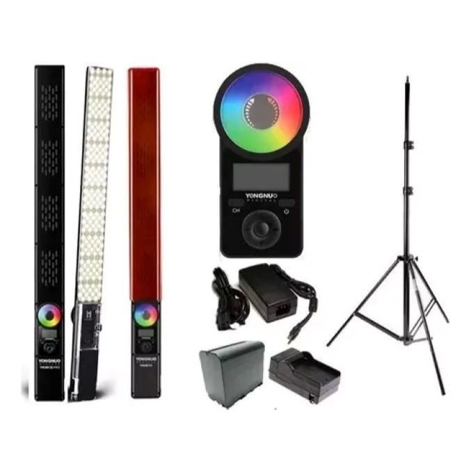 Bastão Yongnuo Yn360 Iii  + F970 + Carreg + Fonte + Tripé