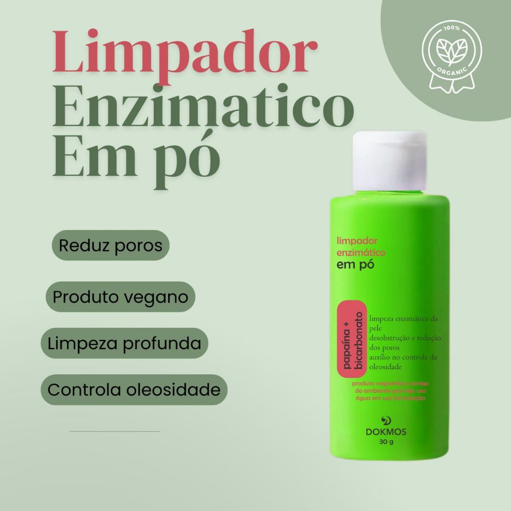 Sabonete Pelling Esfoliante Facial Pó Enzimático Reduz Cravos Limpeza Profunda Anti Oleosidade Antiacne Impurezas
