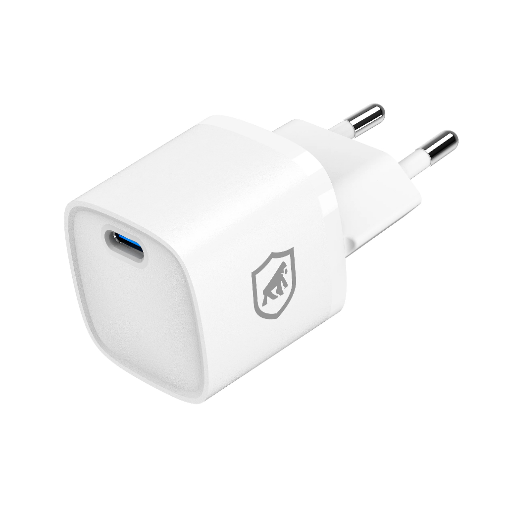 Carregador De Parede Turbo Super Rápido Gan Ultra Slim Tipo C 20w Compatível C/ iPhone E Android