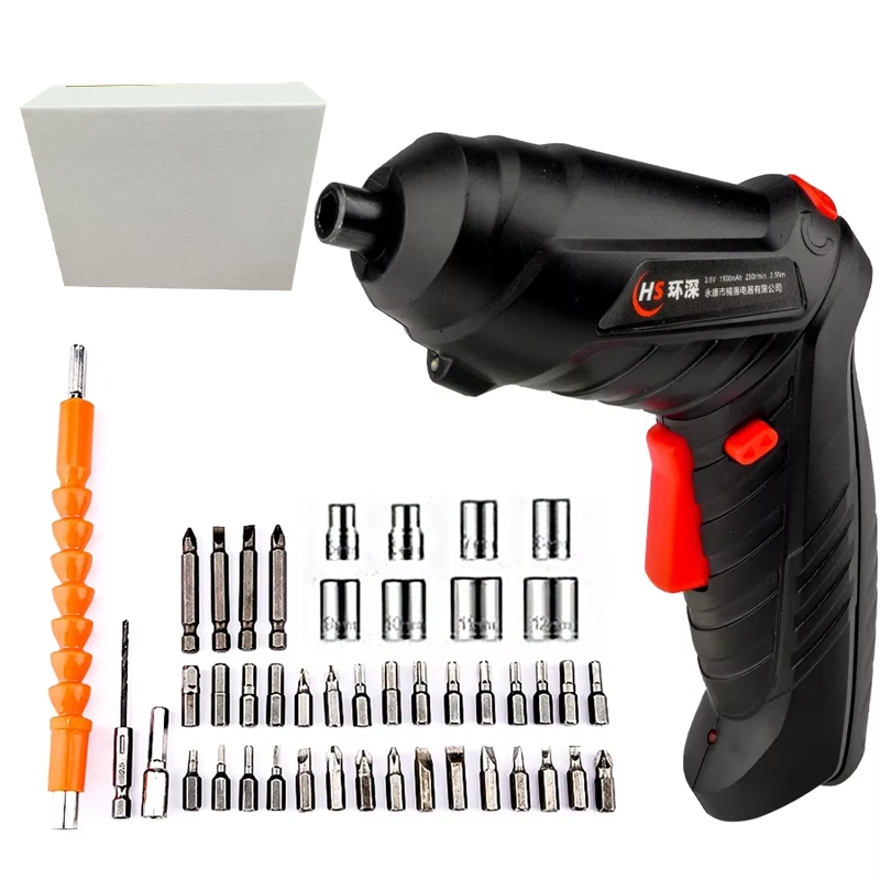 kit Parafusadeira/furadeira 48 Pçs À Bateria Carregador Usb (Dupla posição) Oferta especial