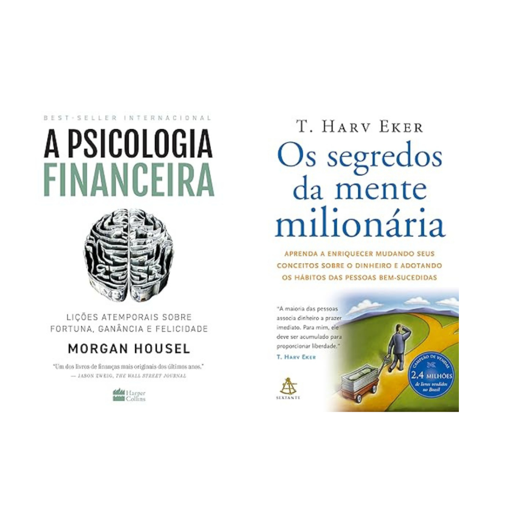 Kit Psicologia Financeira + Os Segredos da Mente Milionária