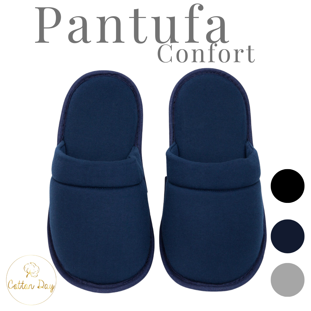 Pantufa Unissex Chinelo de Quarto Para Dia a Dia Macio Confortável Borracha Eva