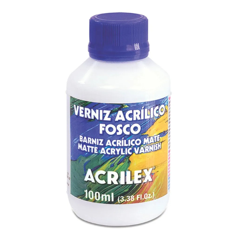 VERNIZ ACRÍLICO FOSCO ACRILEX 100ML