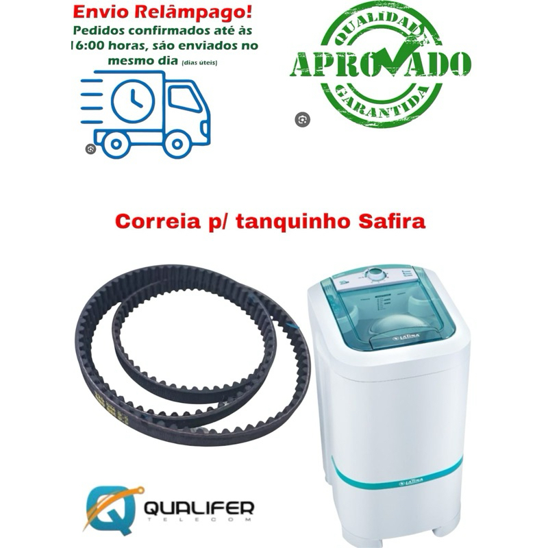 CORREIA PARA TANQUINHO LATINA SAFIRA