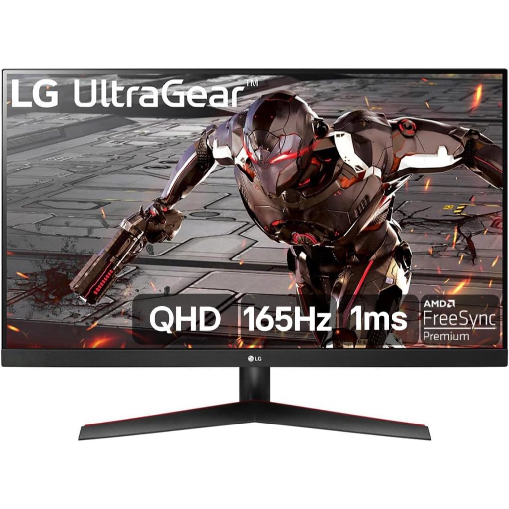 Monitor Gamer LG 32” QHD 1ms 165Hz -32GN600