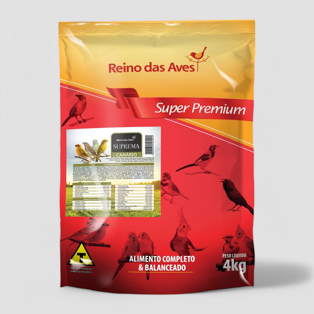 Ração Suprema Canario 4kg