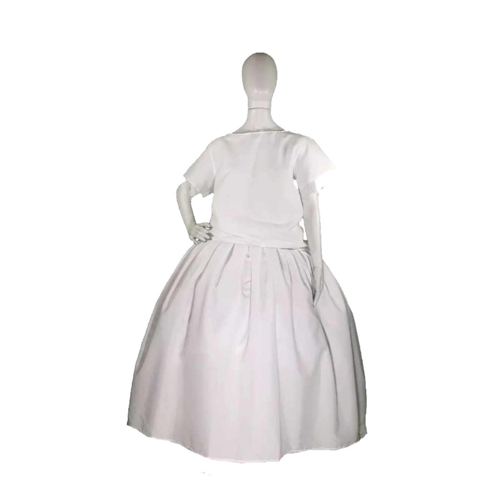 Roupa Feminina Conjunto 2pçs Branco Umbanda Candomblé Ração