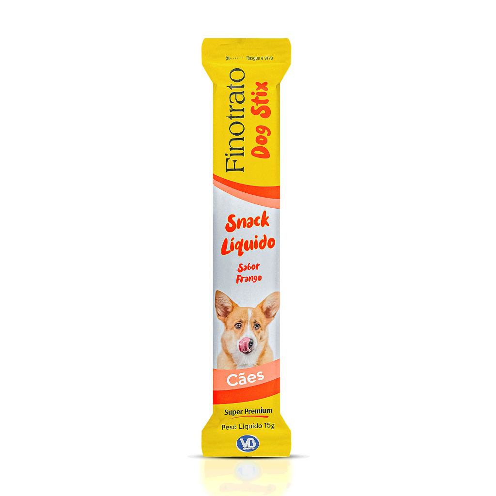 Dog Stix Petisco para Cães Super Premium Sabor Frango 15g Finotrato