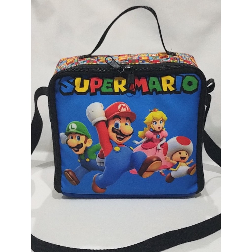 Lancheira Escolar Térmica Super Mario