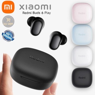 Fone de Ouvido Redmi Buds 6 Play Bluetooth Bateria 57MAh 5.4  Resistência IPX4 Tipo C