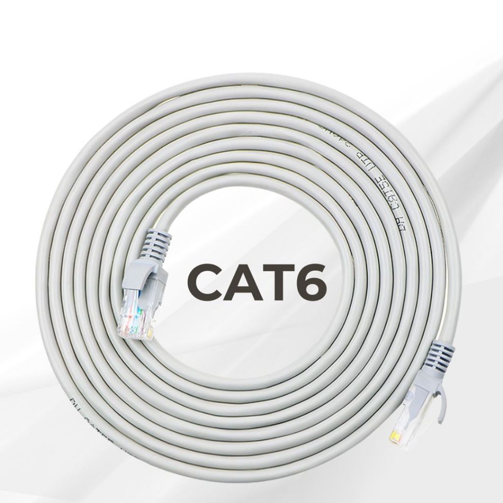Cabo de Rede RJ45 Cat6 Alta Velocidade para Internet 10M