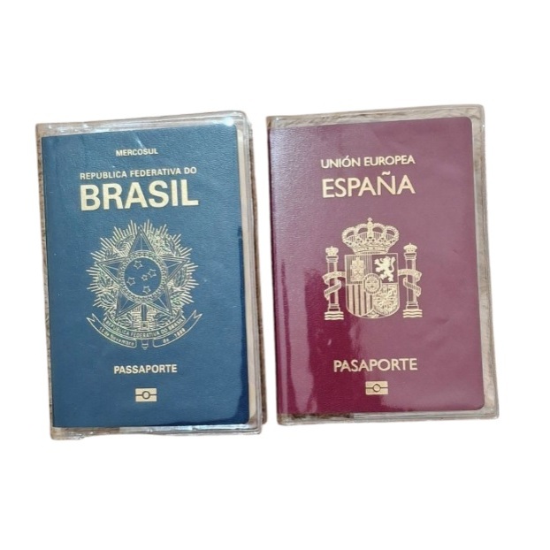 kit 2 capa de Passaporte Excelente Capa protetora