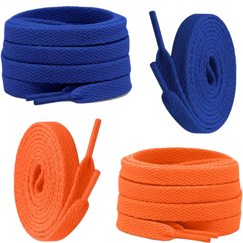 Cadarço Chato  70cm, 90cm, 120cm e 150cm (2 Pares) Diversas Cores